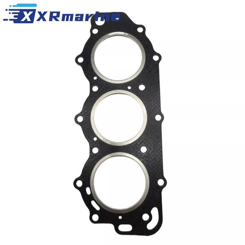 Cylinder Head Gasket for Yamaha 40 50 HP Pro 50 3-CYL 2-Stroke Outboards 6H4-11181-A0 18-3830