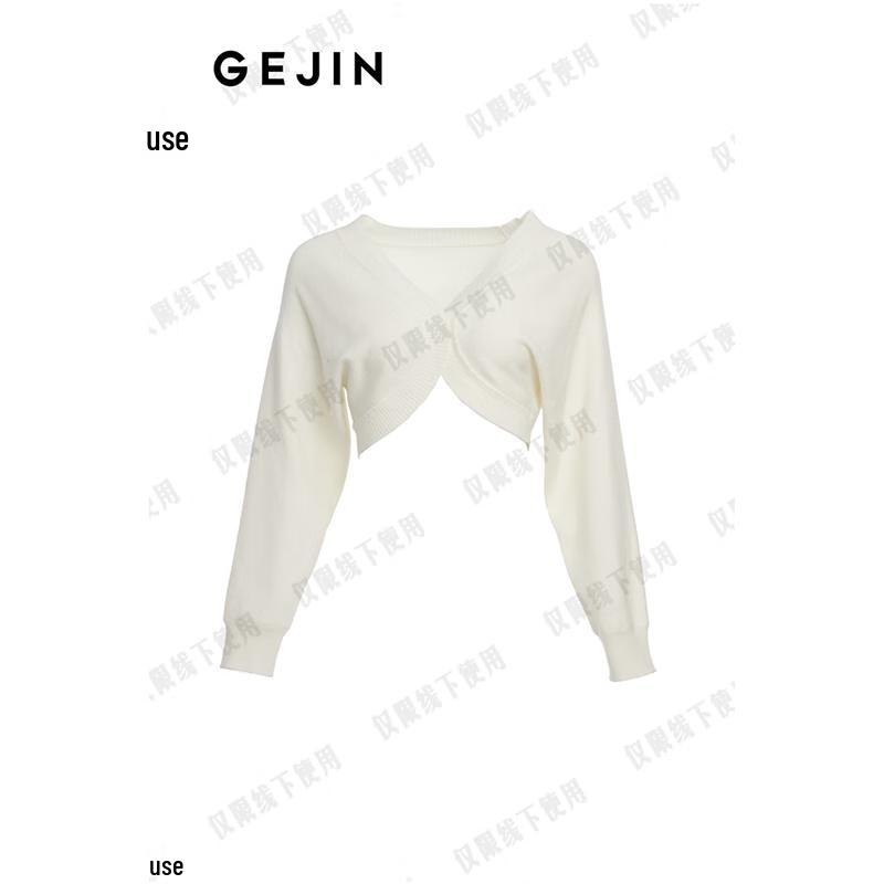 

Женский повседневный вязаный свитер Gejin L