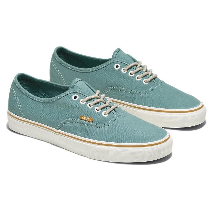Vans Authentic Series Embroidered Check Low-Top Skate Shoes Unisex sneakers Blue VN0009PV0HS