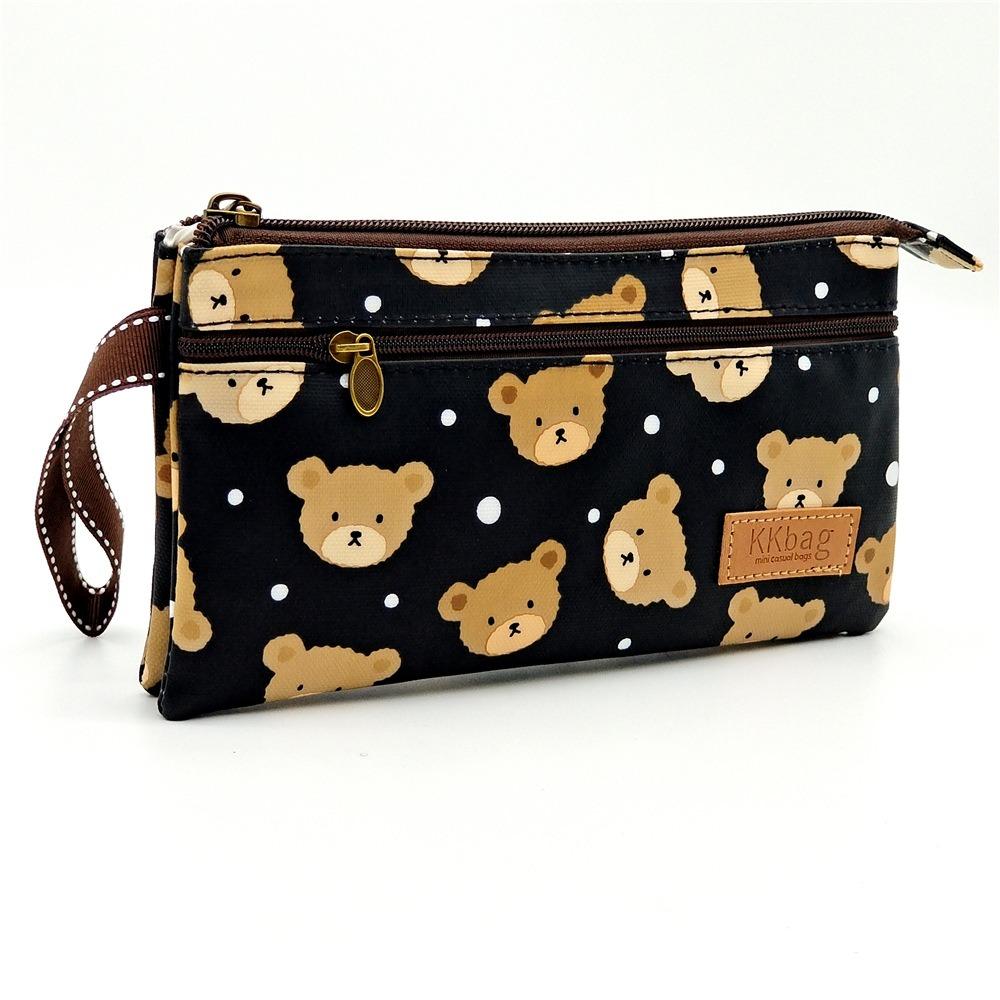 Cartoon Animals Storage Bag Large Capacity Money Pouch Korean Cosmetic Bag  Female