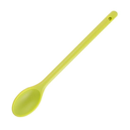 Long Handle Silicone Spoon, Heat Resistant Food Grade Stirring Spoon, Dishwasher Safe Non-stick Mixing Spoon Kitchen Utensils зелёный
