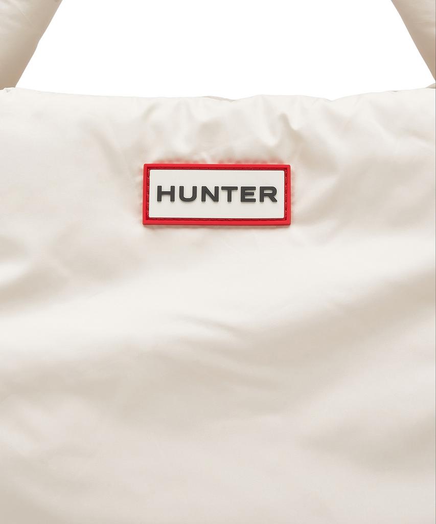 Hunter [Unisex] Intrepid Puffer Large Tote Bag - White Willow