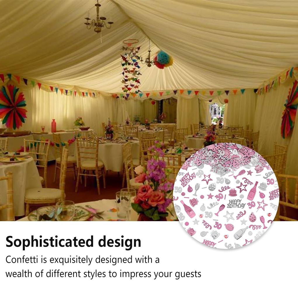 Geburtstagskonfetti Glitzerballon Kuchen Pailletten Elegantes Design Schöne Partyartikel Feier Schmuck Festival Dekoration