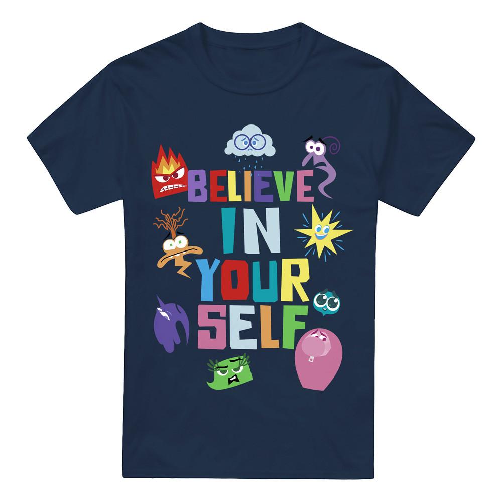 Inside Out 2 Believe In Yourself T-Shirt Navy XL