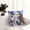 Printing Genshin Impact map Pillowcase Polyester Cushion Cover Decorations video game Pillow Case Cover Home Zippered
