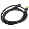 Cablu accelerator de deget pentru bicicletă electrică Lungime 87cm Cablu de extensie impermeabil cu 3 pini Accesorii pentru bicicletă electrică