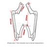 2023 Motorcycle Rear Grab Bars Rear Seat Pillion Passenger Grab Rail Handle Fit For YAMAHA MT09 MT-09 MT 09 FZ09 FZ-09 2021 2022