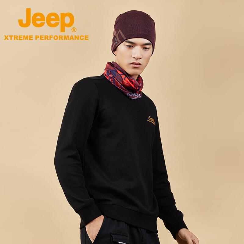 Jeep Men's Thermal Fleece-Lined Hoodie