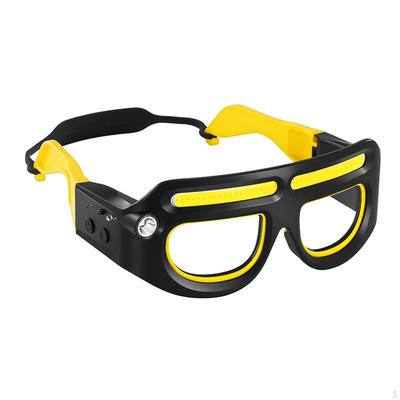 Lunettes de phare Lunettes éclairées pour la protection des mécaniciens Lampe de travail LED Course à pied