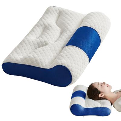 Oreiller de Soutien Cervical Oreiller pour Améliorer le Sommeil Oreiller Ergonomique Respirant sur le Lit pour Soulager la Fatigue du Cou Posture de Sommeil Saine