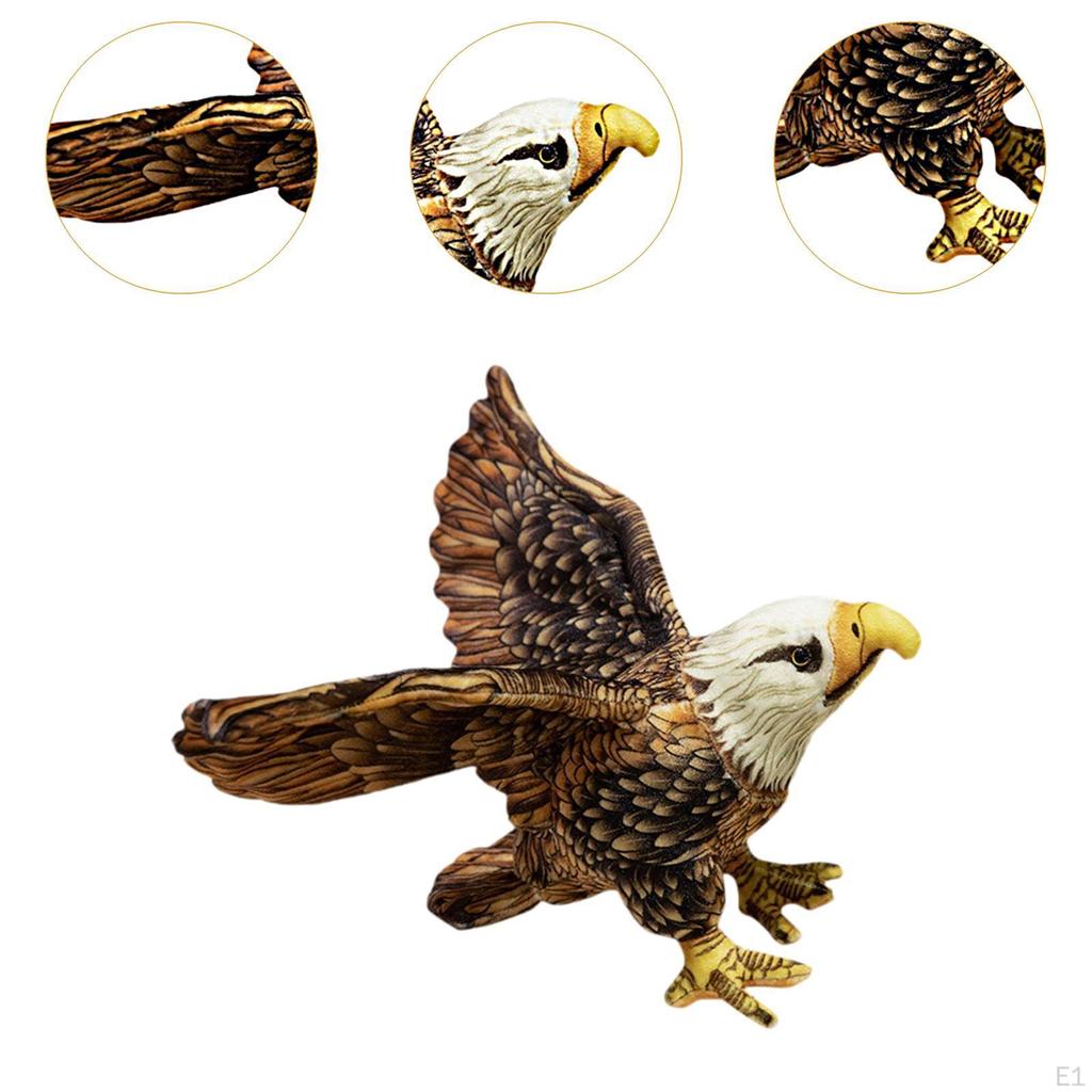 Bald Eagle Stuffed Animal Toy Collectible Home Decor