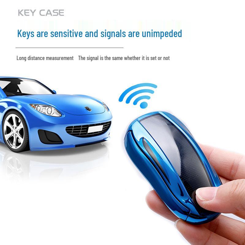 Tesla Model X Schlüsselhülle: 2-in-1 Schutzhülle für SUV-Schlüssel