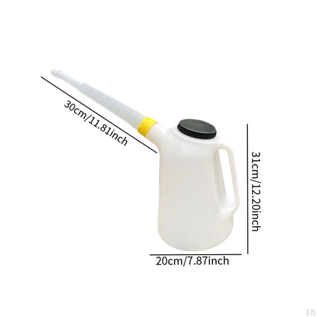 Oil Container Universal Automotive Dispenser with Long Spout for Motorcycle