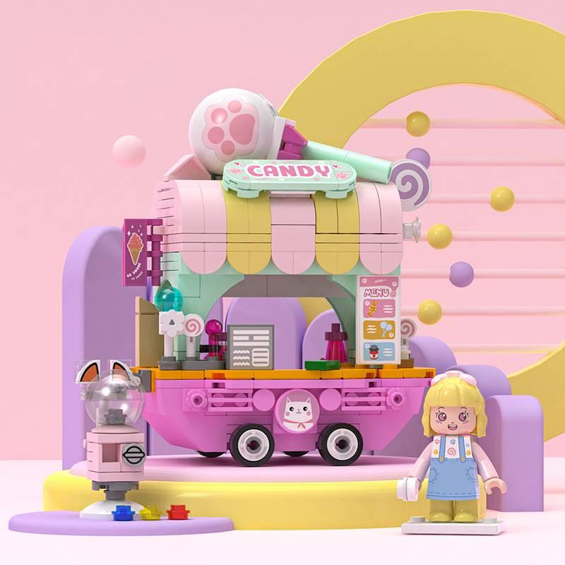 

Jk2121 Сердце Сладкие Конфеты Настольный Декор Для Девочек-Подростков Candy,328pcs