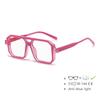 54605 Big Size Square Glasses Frame Women Men Optical Computer Eyeglasses Frames Office Decoration Fake Eyewear