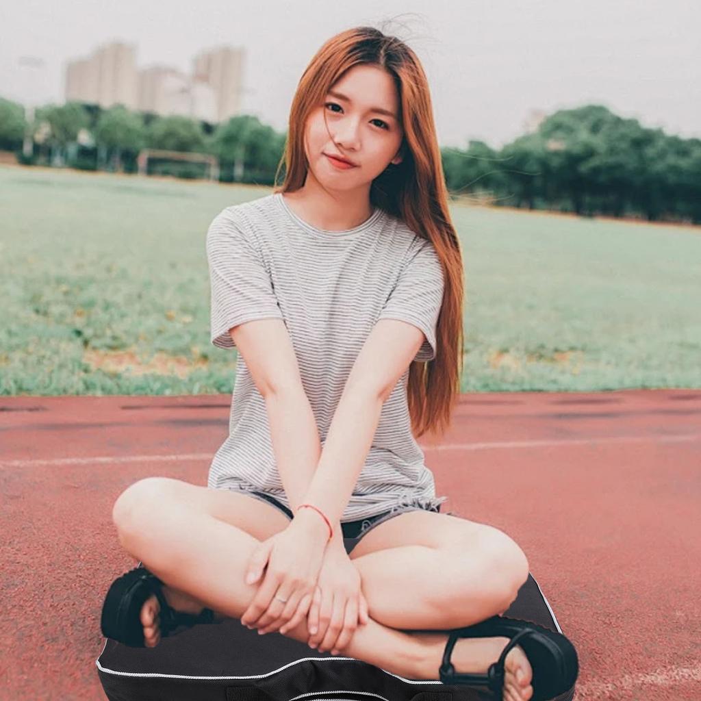 Portable Seat Cushion, Folding Chair Cushion, Foldable Wheelchair Stadium Seat Cushions for Hiking Travel Bleachers, 16.9x13.8x2.2in