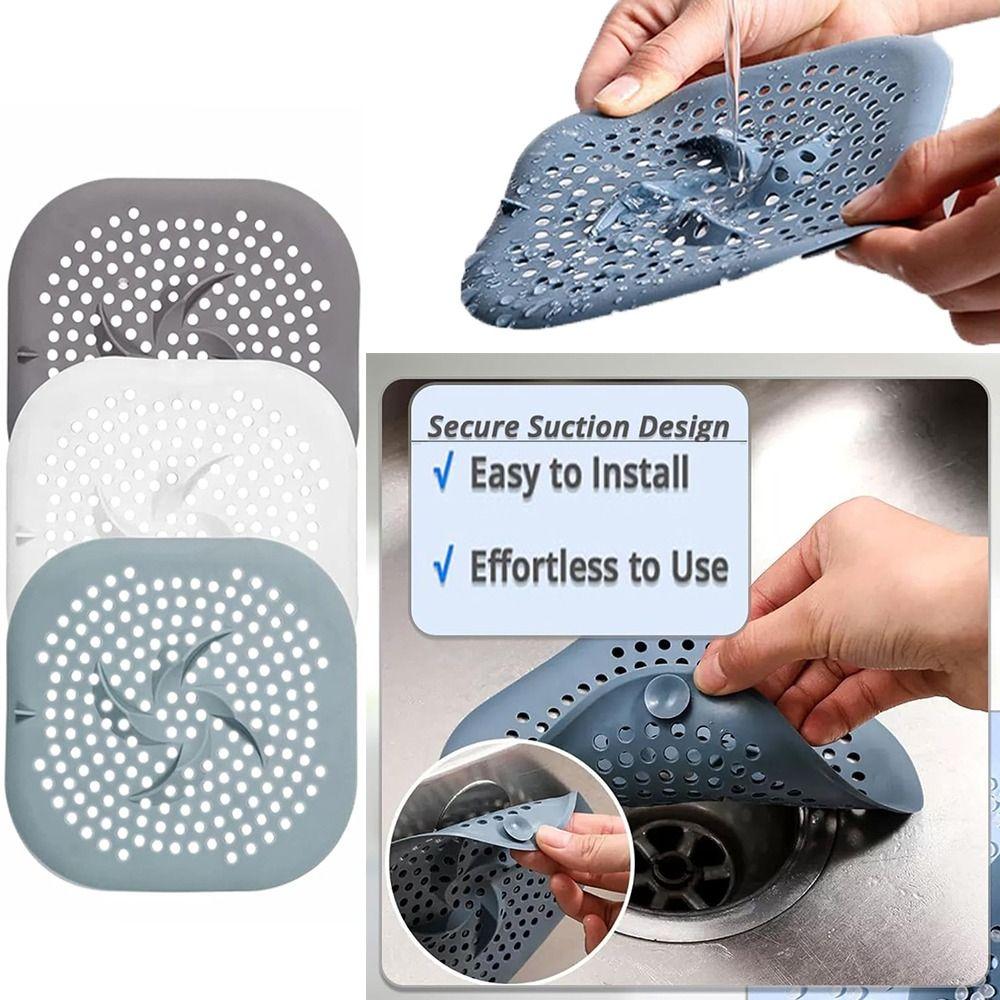 Z materiału TPR Pokrywa odpływu Sitko do odpływu prysznicowego Ochrona do łazienki Wanny Zlewu kuchennego