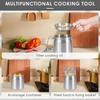 2.0L Stainless Steel Oil Filter Pot with Mesh Large Capacity Household Fryer Oil Storage Tank Residue Separation Tool