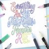 8/12/36/48 Color Double Line Outline Art Pen Marker Pen DIY Graffiti Outline Marker Pen Highlighter Scrapbook Diary Poster Card