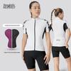 NUCKILY Damen Kurzarm Radtrikot und Shorts Set - Rennrad & Mountainbike Kleidung