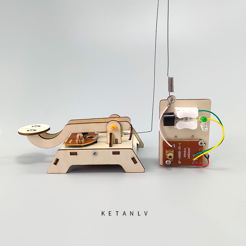 DIY Telegraph Kit for Young Inventors - Science Experiment Set for STEM Education