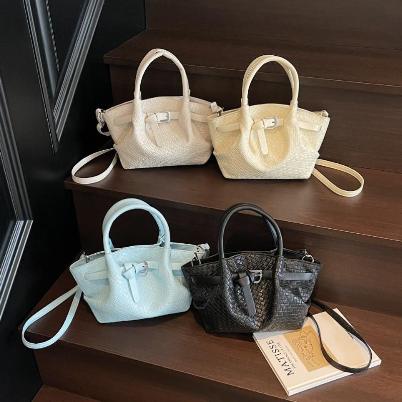 IELGY Ladies Messenger Bag Fashion Simple Woven Portable