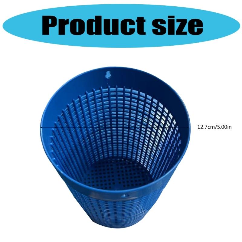 Pool Skimmer Basket Swimming Pool Filter Basket Replacement Basket Pool Strainer Basket PVC Texture Suitable for W560