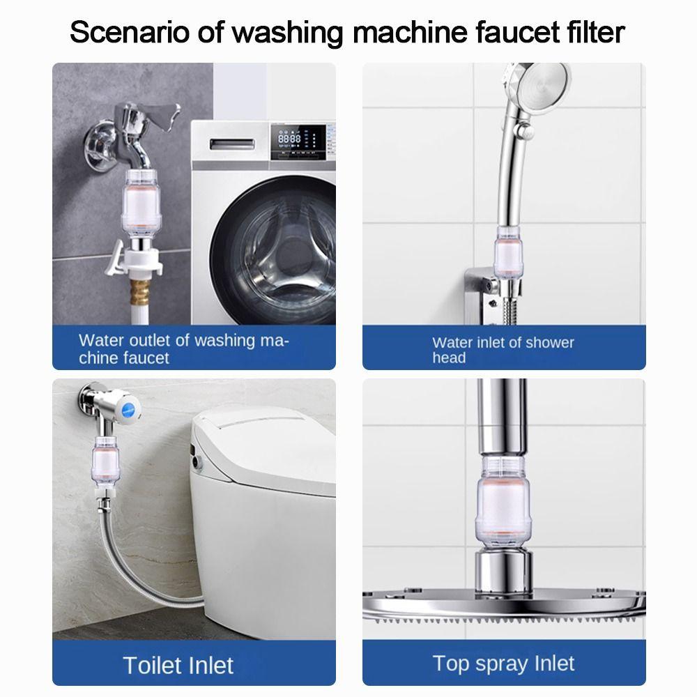 Předfiltr Kuchyňská baterie Filtr Univerzální sprchový filtr Domácí koupelnové armatury
