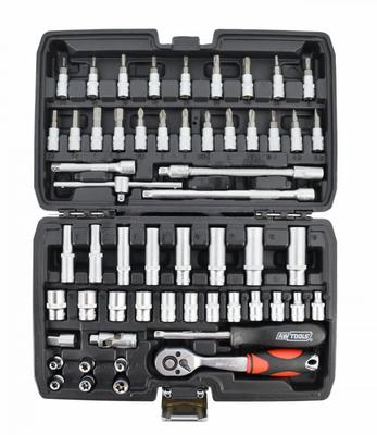 Conjunto de Chaves Awtools 1/4" 56 Peças