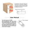 Cabinet Code Locks Drawer Lock Office Cabinet Code Lock Double Open Locker Lock Triple Open Dial Code Locks