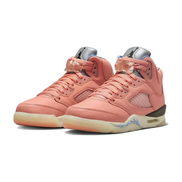 DJ Khaled x Air Jordan 5 Retro GS We The Best - Crimson Bliss Kinder-Sneaker Orange Leche-Blau Sail DV4983-641