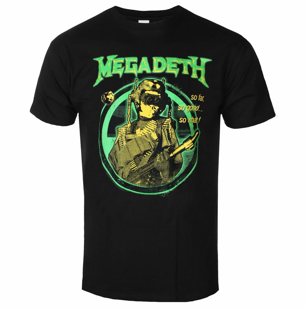 Retro Summer Megadeth Graphic Cotton Tshirt Unisex Summer Short Sleeve Fashion Brand Tee Luxury Casual Vintage Tees