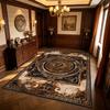 Oriental Retro Classical large Size Living Room Carpet Non-slip Soft Short Velvet Lounge Rug Washable Foldable Coffee Tables Mat
