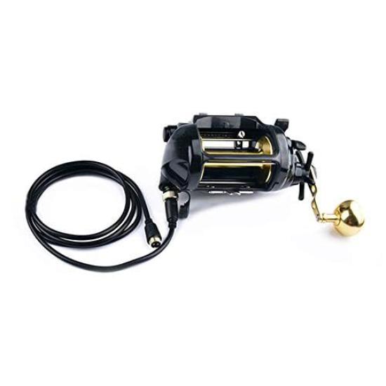 Electric reel extension cord cord, 2m, 2-core, 2-hole type, Daike/Mano
