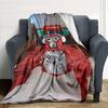 1Pc Gorilla Party Celebration Blanket For Couch Bed Plush Cozy Fuzzy Blanket Super Soft Warm Blankets For Fall And Winter 091896