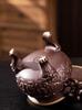 Animal Ear Brass Incense Burner - Antique Style for Coil and Stick Incense, Zen-Inspired Design for Home and Indoor Use.