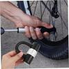 Bicycle U Lock with Key Anti Theft Compact Disc Brake Locks Security Bike Locks Anti Pry Motorcycles Lock Safe Cycling Gear