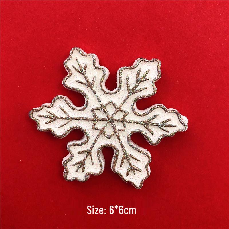 Nordic Christmas Fridge Magnets: Tree, Santa, Stocking, Snowman, and Reindeer Stickers