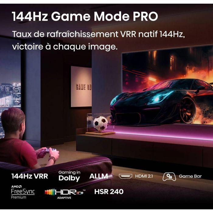TV QLED - HISENSE - 85E7Q Pro - 215 cm - 4K UHD - Smart TV - Compatible HDR