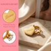 Stainless Steel Heart Ring Pendant Necklace Vintage Romantic Heart Necklace  Couple