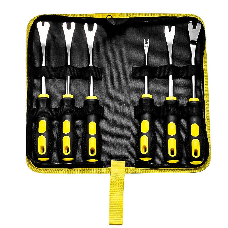 1Pcs Nail Driver Pry Tools UV Type Screwdrivers Nail Puller Nail Remover For Home Repair Accessories Workshop Hand Manual Tool