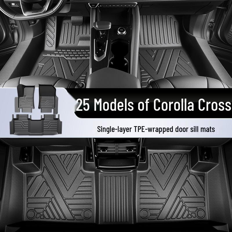 2025 Toyota Corolla Cross TPE Full Coverage Floor Mats & Accessories