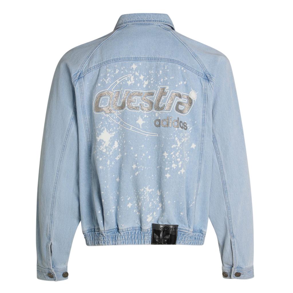 adidas Originals Adilenium Season 5.0 Denim Loose Fit Zip Woven Jacket Men Jackets KX4824