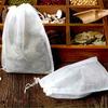 Reusable Drawstring Soup Bags - Multipurpose Kitchen Filter for Tea Leaves, Spices & Muslin - Perfect for Cooking, Chinese Herbs