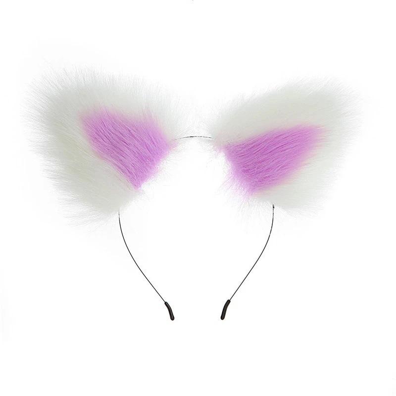 Adult Sex Toys Ears Barrettes Dress up Accessories Two-Color Ear Color Matching Ears Barrettes Source