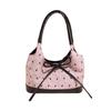 Bucket Bag Women's Bag 2025 New Summer Bow Shoulder Bag Literary and Leisure Tongkan Portable Tote Bag