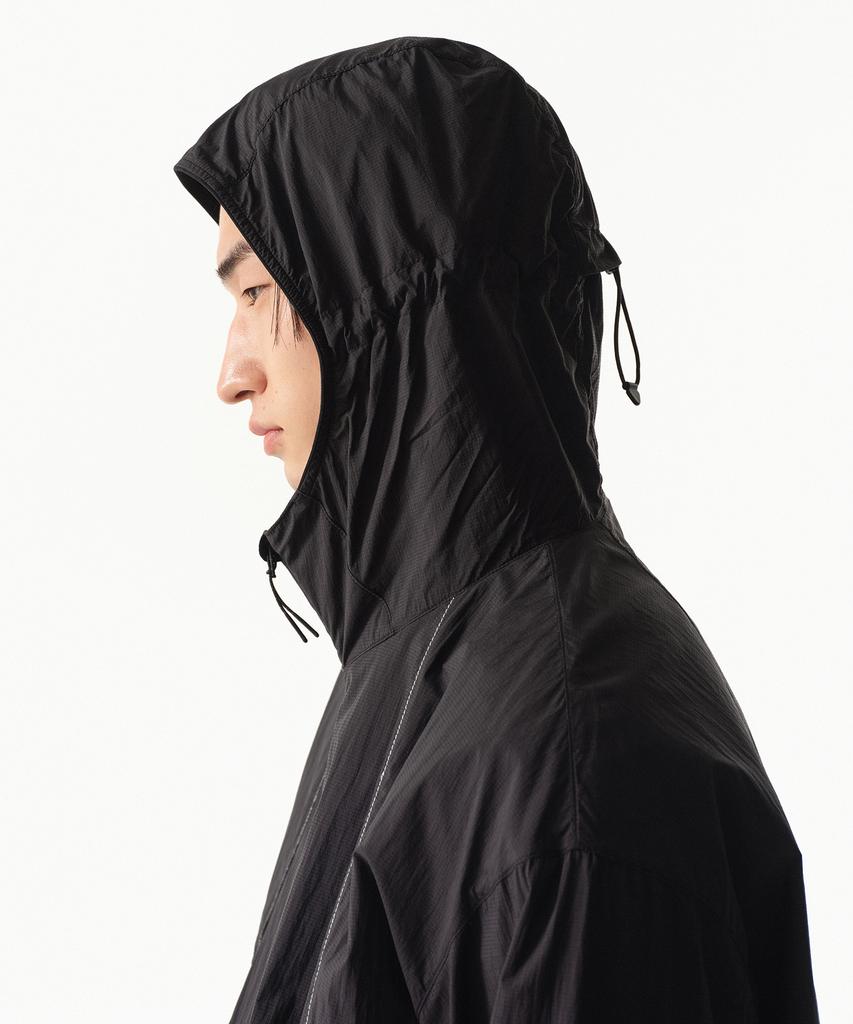 Musinsa Standard [City Leisure] Lightweight Stitch Windbreaker Jacket [Black]