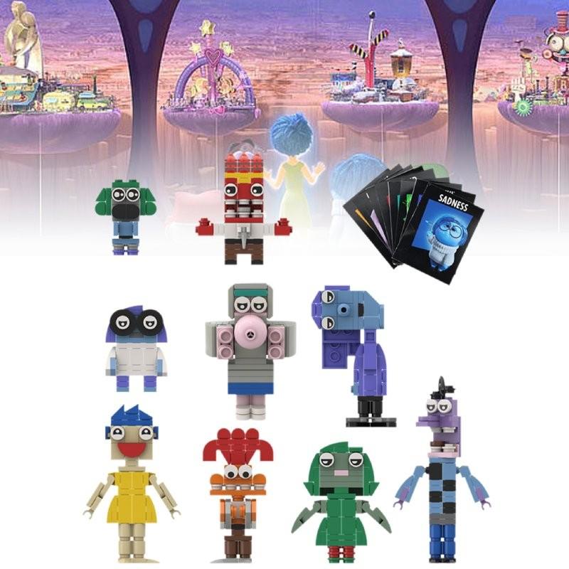 Cross-border Mind Toys Building Blocks Set Featuring 9 Agent Team Figures For Movie Fans