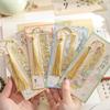 Retro Chinese Floral Style Metal Bookmark  Ancient Elegant Hollow Reading Clip for Students Literary Gift Vintage Bronze Book