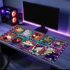 Evil Queens Collage  Mouse Pad, Rubber Base, Mouse Pad for Gamers and Office Use, Gaming Desk , Easy To Clean Mat Christmas fan gifts